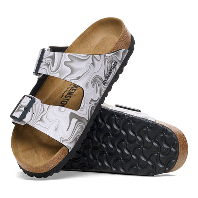 Arizona Birko-Flor Sandal Marble Black