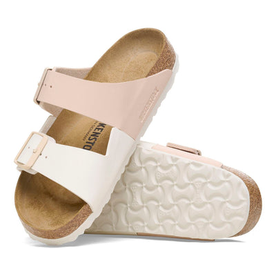 Birkenstock Arizona Split Birko-Flor — Eggshell / New Beige