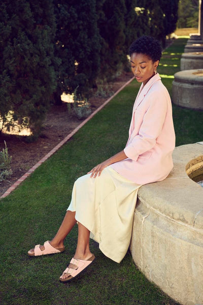Arizona Suede Leather Light Rose