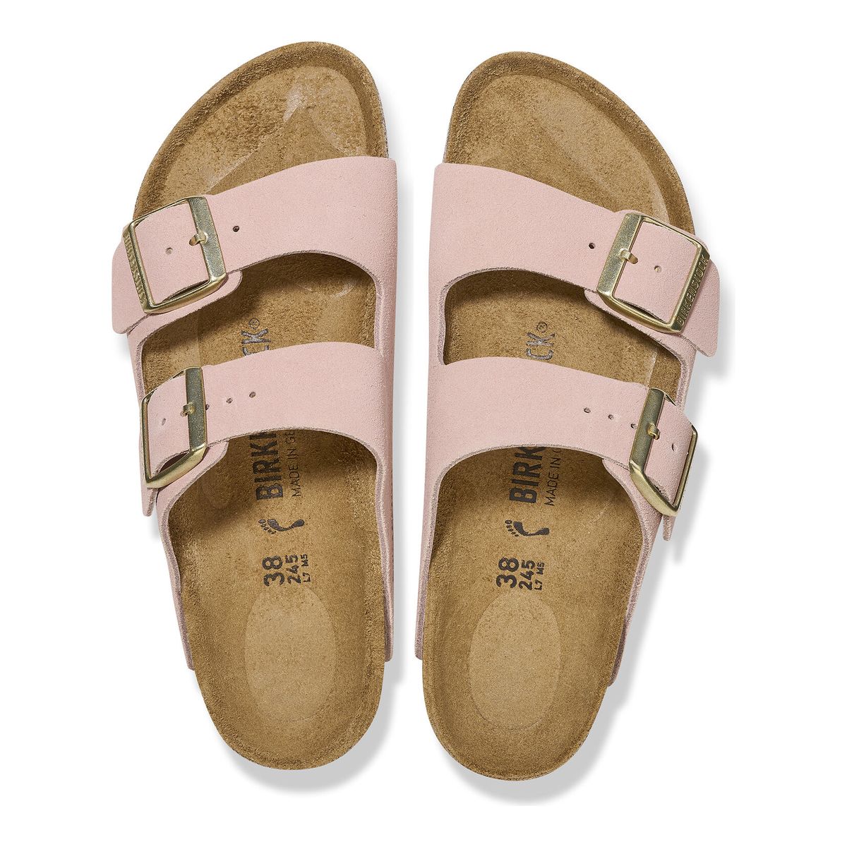 Arizona Suede Leather Light Rose