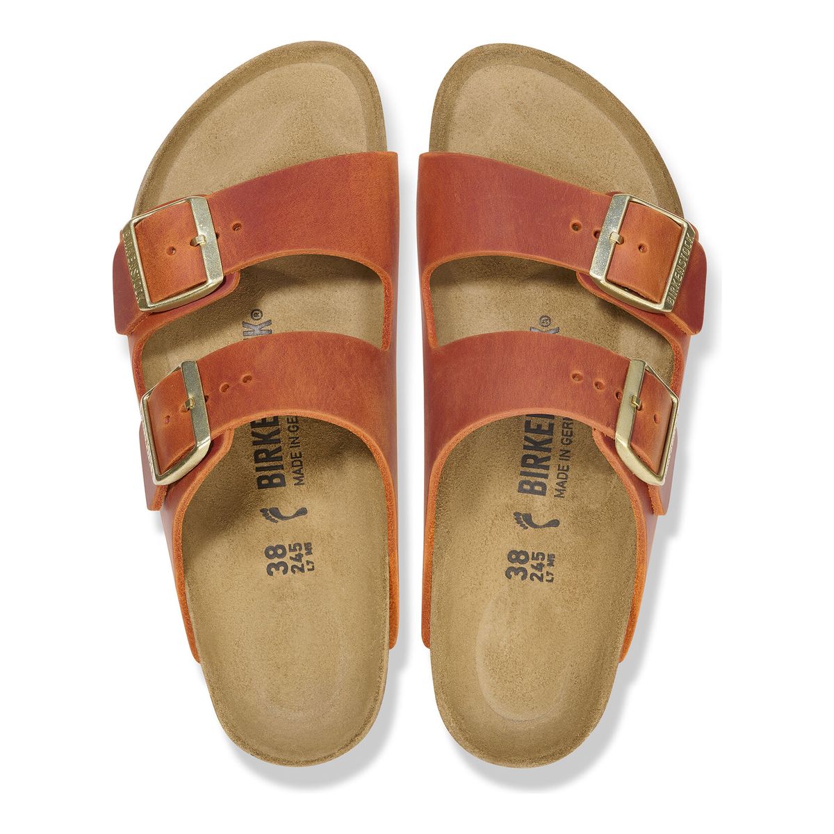Arizona Oiled Leather Burnt Orange