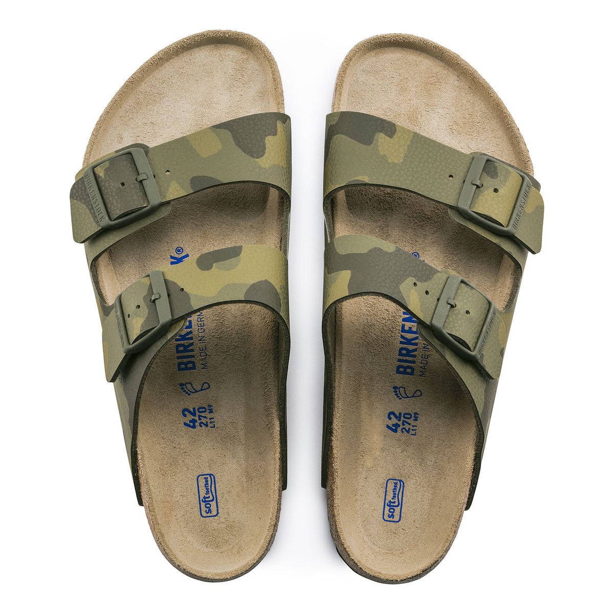 Arizona Soft Footbed Camo Green Birko-Flor (Men’s)