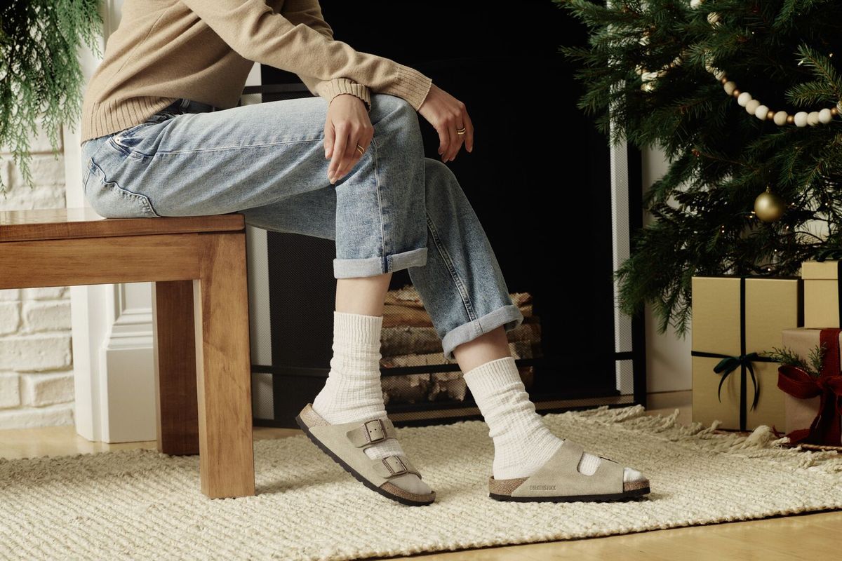 Arizona Soft Footbed Taupe Suede