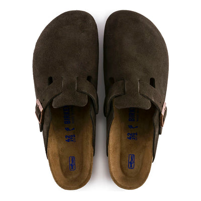 Birkenstock Boston Soft Footbed Unisex Clog In Mocha