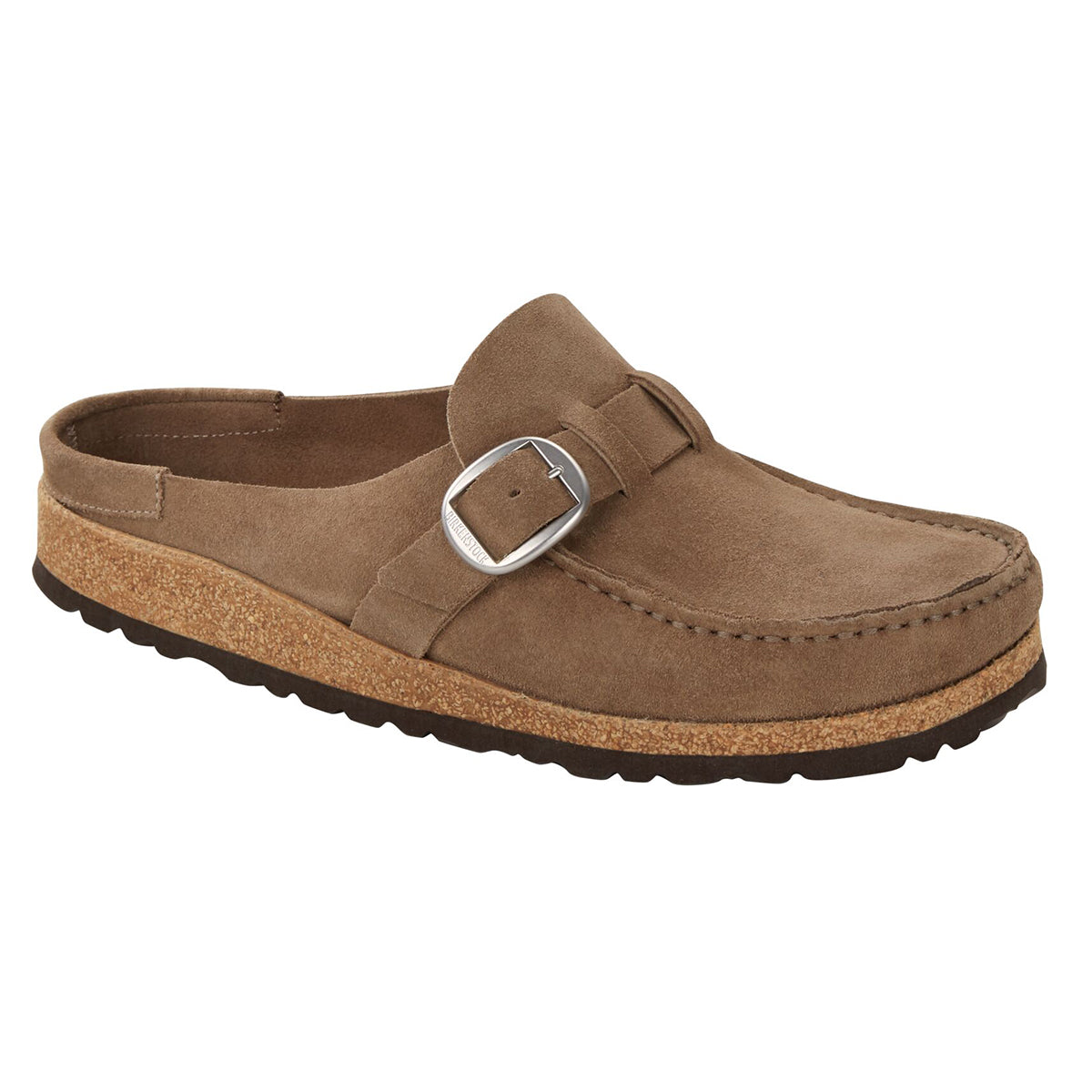 Birkenstock Buckley Clog in Gray/Taupe