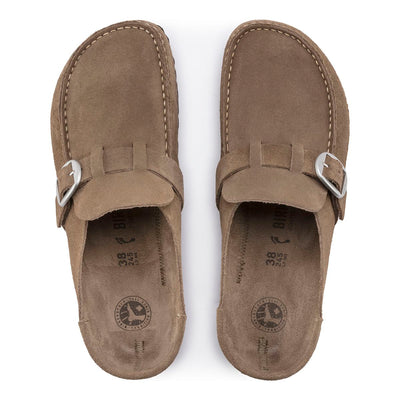 Birkenstock Buckley Clog in Gray/Taupe