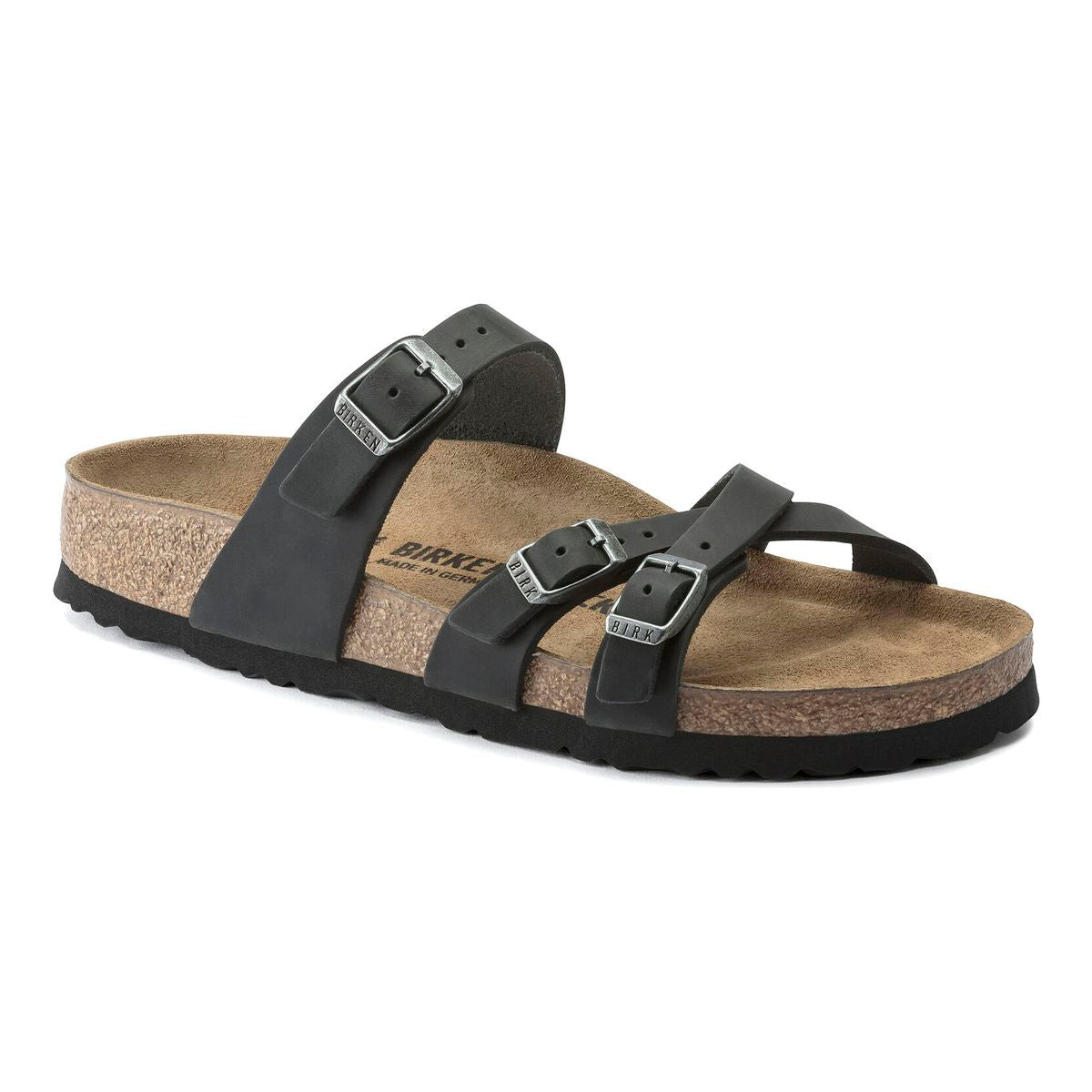 Franca Oiled Leather Women's Slide Sandal