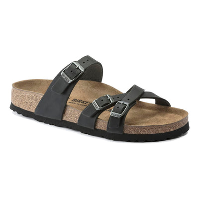Franca Oiled Leather Women's Slide Sandal