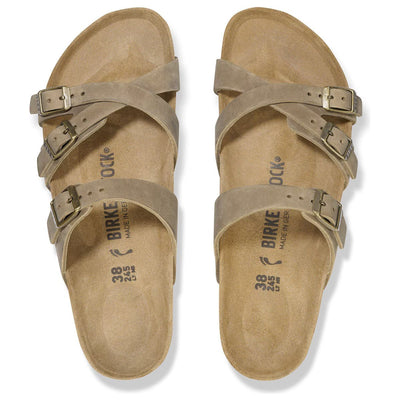 Franca Oiled Leather Women's Slide Sandal