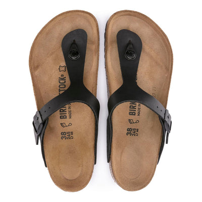 Birkenstock Gizeh Birko-Flor in Black