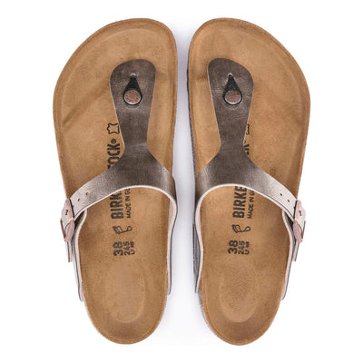 Birkenstock Gizeh Birko-Flor in Taupe