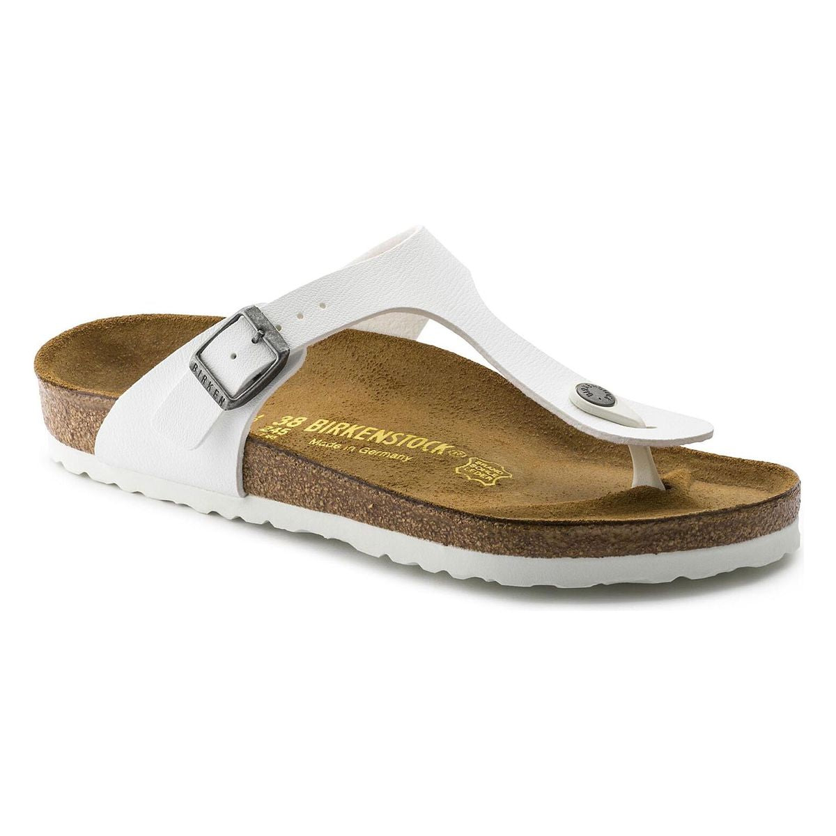 Birkenstock Gizeh Birko-Flor in White