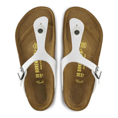 Birkenstock Gizeh Birko-Flor in White