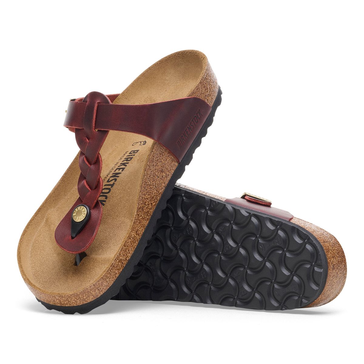 Gizeh Braided Oiled Leather