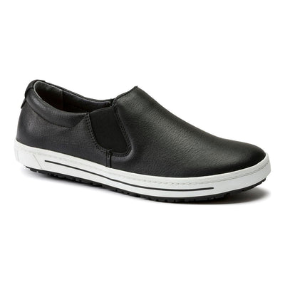 Birkenstock QO400 Slip on Unisex Work Sneaker in Black