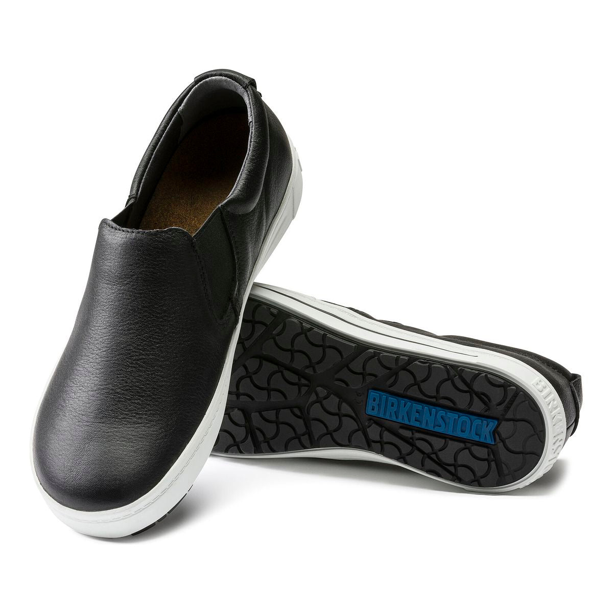 Birkenstock QO400 Slip on Unisex Work Sneaker in Black
