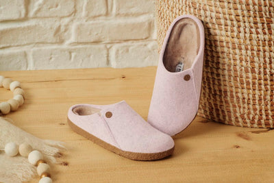 Birkenstock Women's Zermatt Shearling in Light Rose