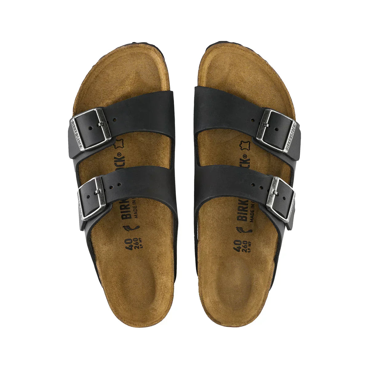 Arizona Black Oiled Leather Regular