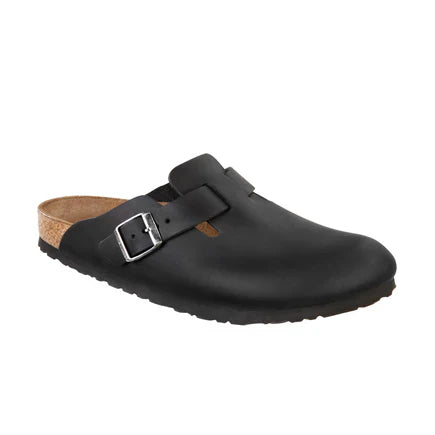 Boston Black Oiled Leather Regular