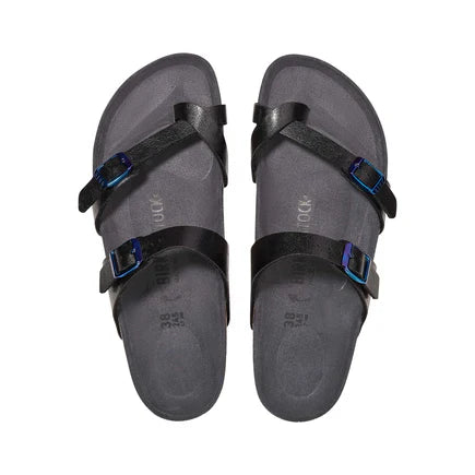 Mayari Graceful Licorice/Metallic Blue Birko-Flor